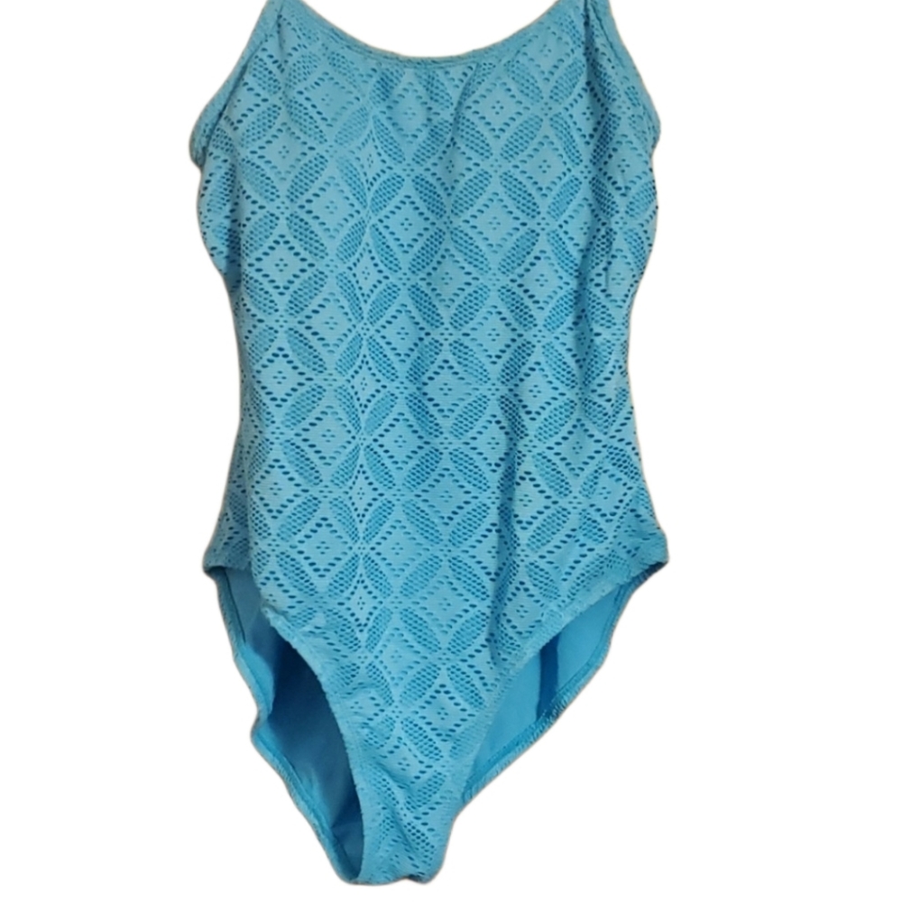 Blue swimsuit